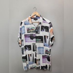 Men's short sleeve Hawaiian shirt